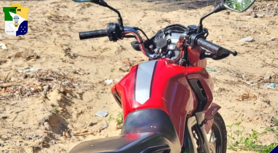 MOTOCICLETA / Foto: Reprodução: Foto/ Policia Militar