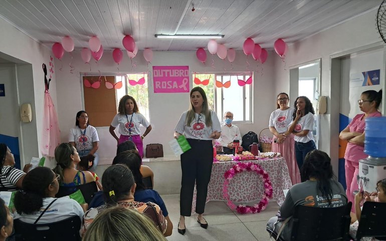 URS Maria da Conceição Paranhos realiza dia D de prevenção ao câncer de mama