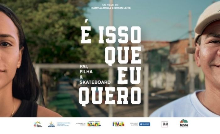 O curta retrata a vida de Carla Karolina, skatista de Maceió