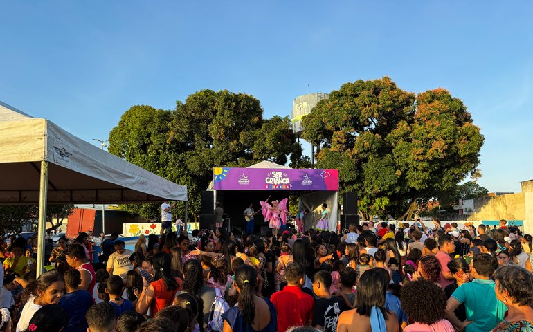 Terceiro dia de Ser Criança É Massa transforma espaços públicos em lugares de encontro e alegria
