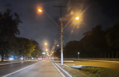 Sima executa reparos na Durval de Góes Monteiro após furtos de cabos