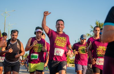 Governador Paulo Dantas participa da 7ª Edição da Corrida Trabalho Seguro do TRT-19