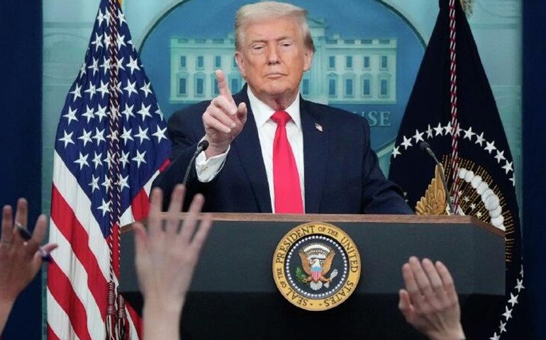 'Agora eu amo a Venezuela', diz Trump