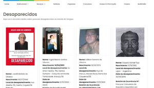desparecidos / Foto: Reprodução: Foto SSP