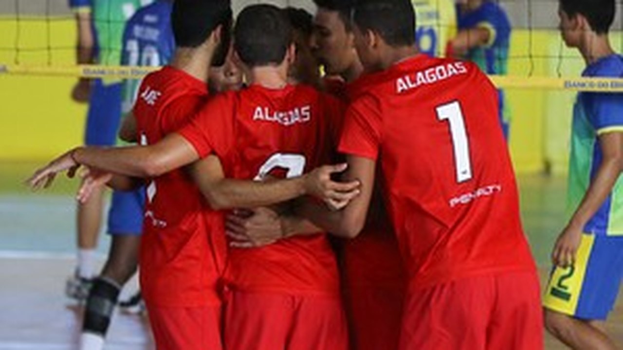 Seleção alagoana conquista segunda vitória no Brasileiro de Vôlei Sub-20