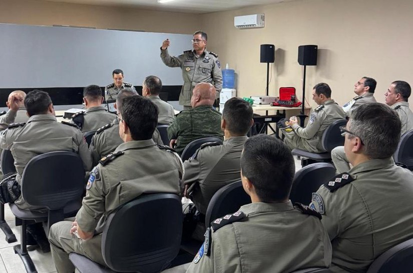 Comando da Região Metropolitana da PM traça estratégias em reunião de alinhamento operacional