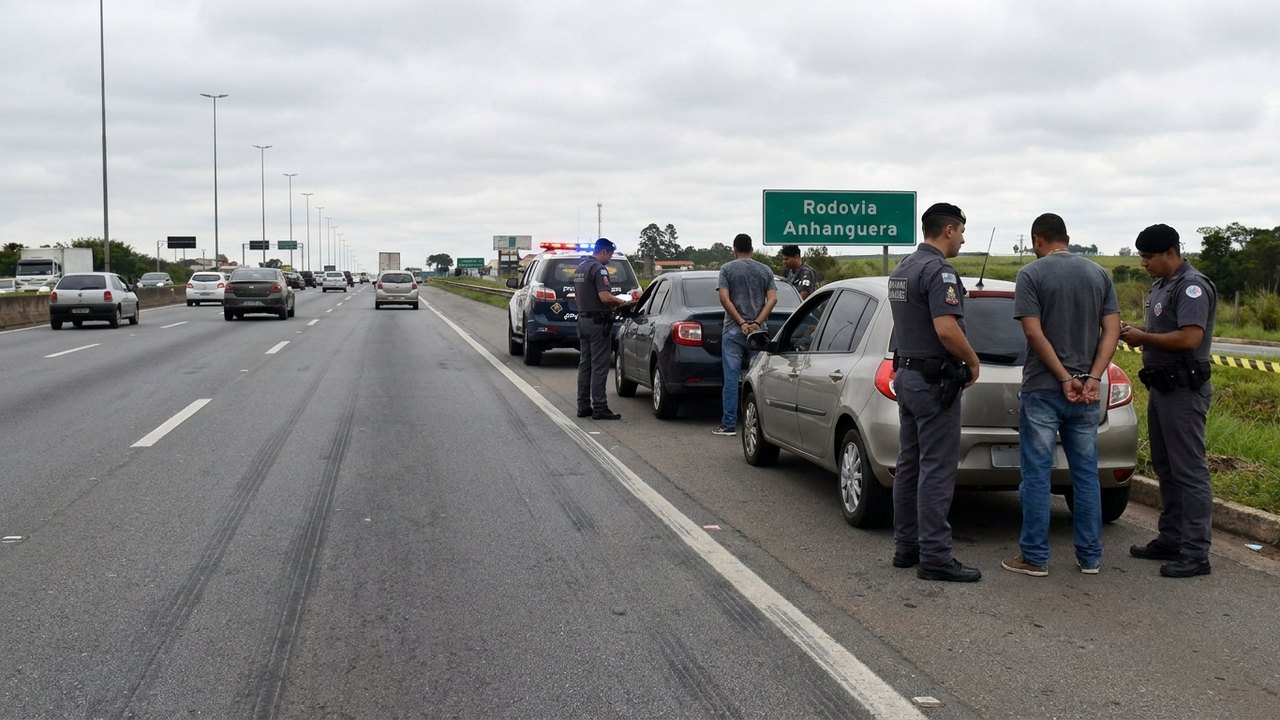 CAC é preso após atirar contra motorista de aplicativo enquanto dirigia na Rodovia Anhanguera