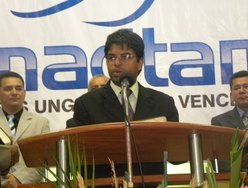 Culto com o pastor Nilson Gomes no Congresso da AD Tabuleiro