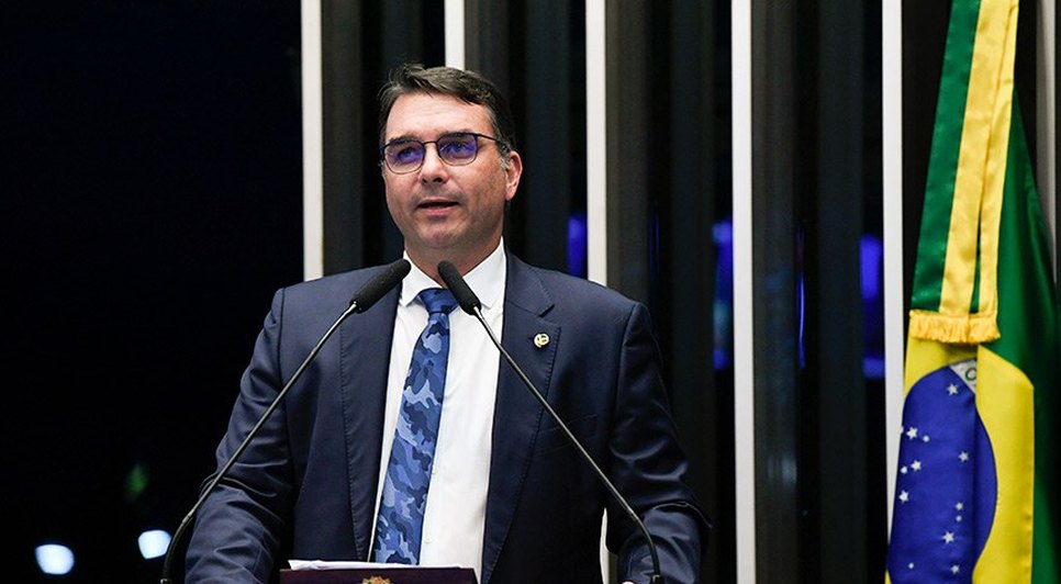 Flávio Bolsonaro / Foto: Jefferson Rudy/Agência Senado  Fonte: Agência Senado