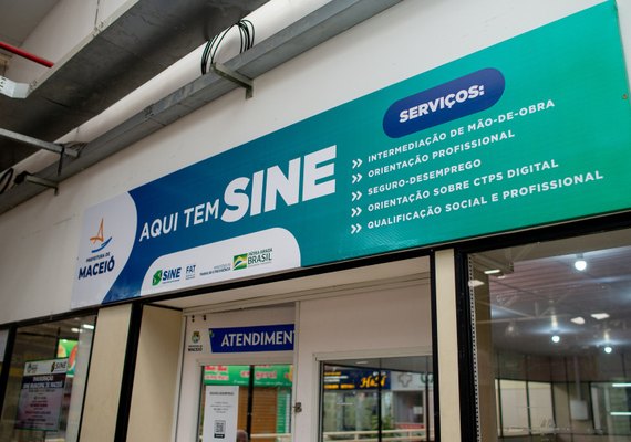Sine Maceió disponibiliza 316 vagas de emprego nesta segunda-feira (24)