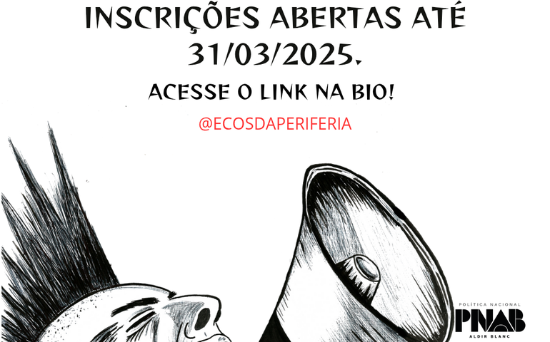 Festival 'Ecos da Periferia' abre inscrições para artistas locais em Palmeira dos Índios