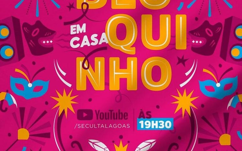 Secult lança programação online de carnaval; Confira
