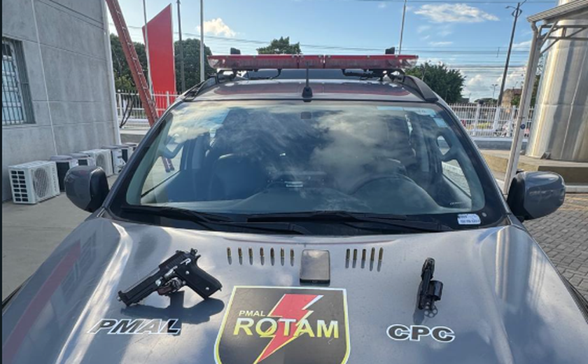Operação integrada apreende duas armas de fogo na Chã de Bebedouro