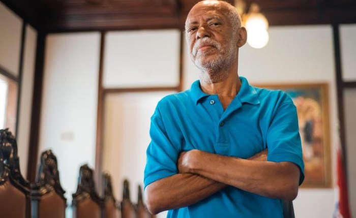 O professor e músico Edvaldo Gomes Uruba, conhecido como Uruba