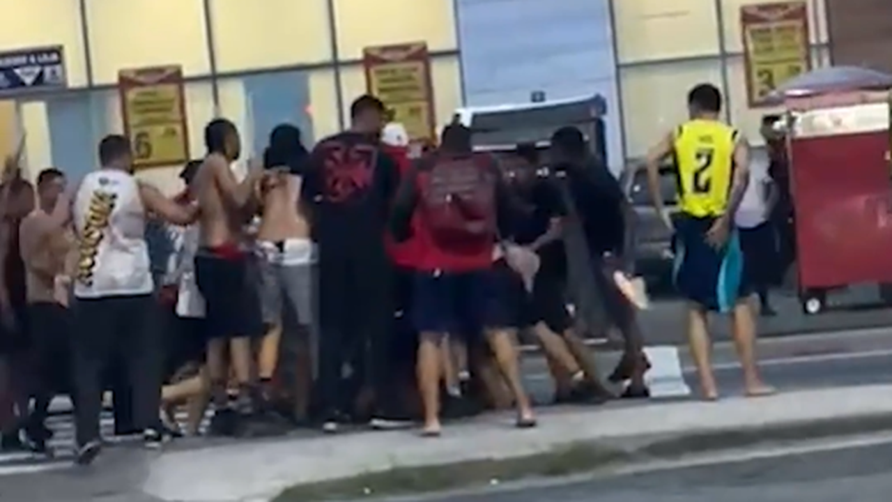 Brigas entre torcedores marcam prévia de Vasco x Flamengo