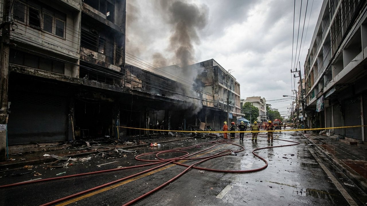 Incêndio em bar em Bangkok deixa 27 pessoas mortas e dezenas de feridos