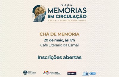 Semana da Memória: inscrições abertas para o Chá de Memória