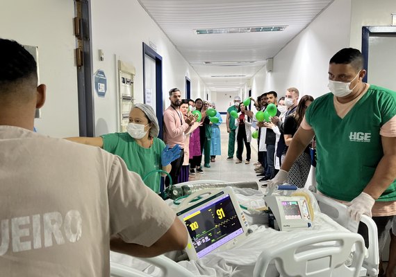 Mais uma captação de órgãos é feita no HGE para diminuir a lista de espera por transplantes no Brasil
