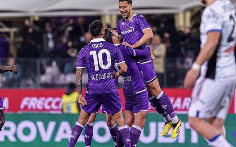 Golaço dá vitória para Fiorentina sobre Atalanta no jogo de ida da semifinal da Copa da Itália
