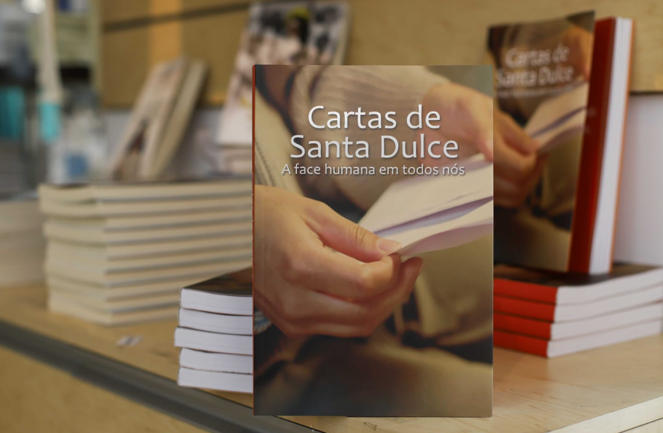 Livro Cartas de Santa Dulce / Foto: Reprodução: Foto/ Redes Sociais