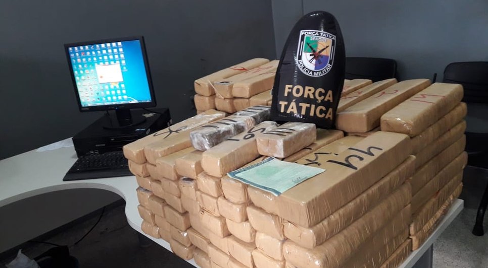 droga apreensão