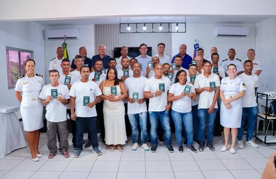 Pescadores de Coruripe finalizam Curso de Aquaviário e conquistam regularização profissional