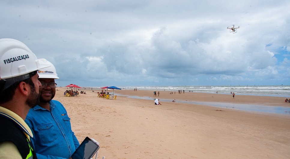 Fiscalização nas praias de Sergipe / Foto: Marcos Rodrigues/ASN