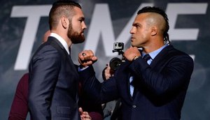 Chris Weidman e Belfort - Foto: UFC