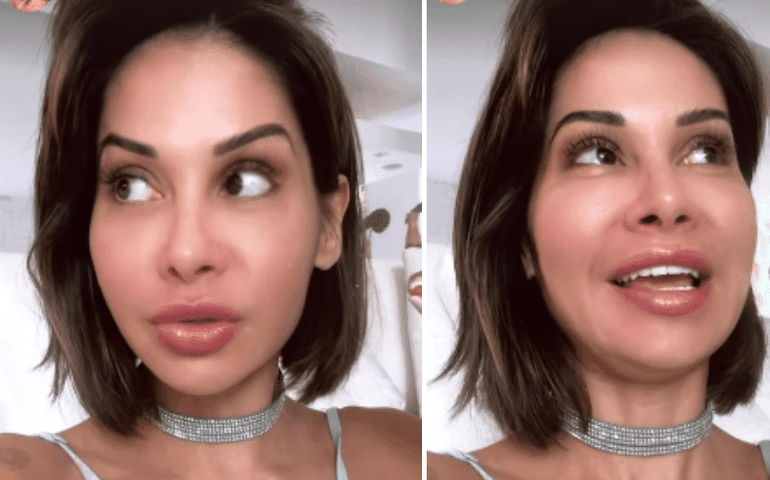 'Pai do coração', diz Maíra Cardi sobre relação da filha com Thiago Nigro