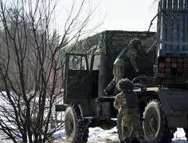 Exército russo atinge infraestrutura militar e energética da Ucrânia, afirma Ministério da Defesa