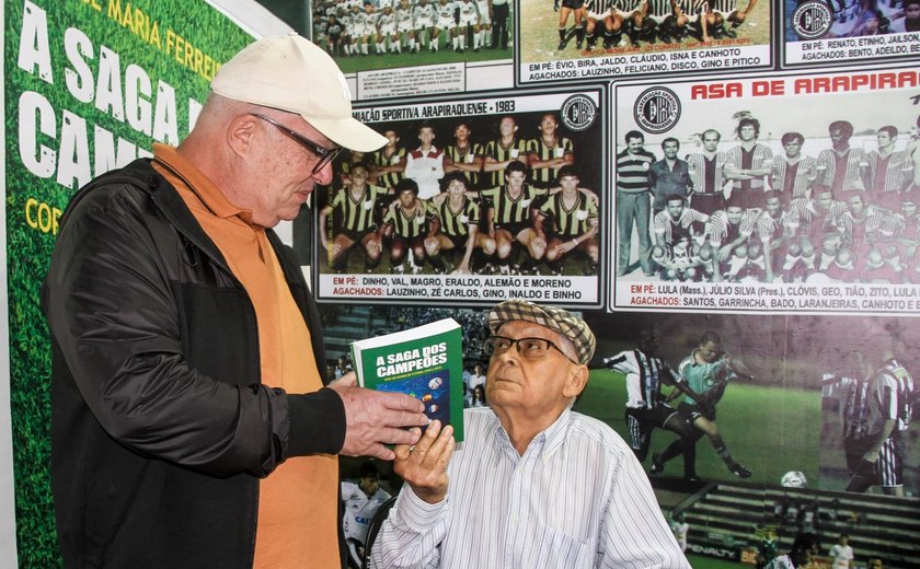 Futebol: Lançamento do livro “A Saga dos Campeões” exalta Centenário de Arapiraca