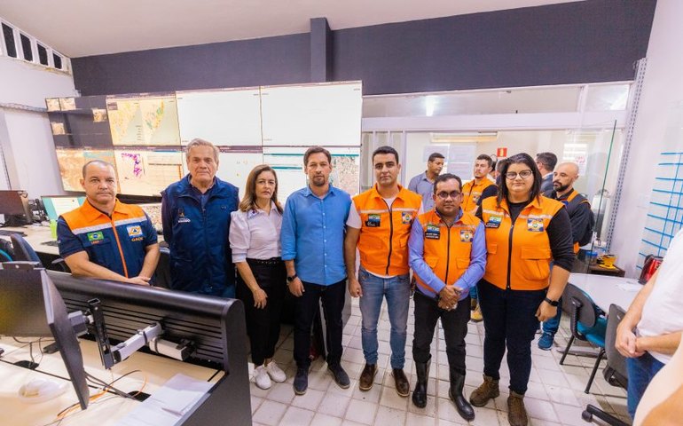 Prefeito JHC se reúne com Defesa Civil Nacional e reforça que a prioridade em Maceió é salvar vidas