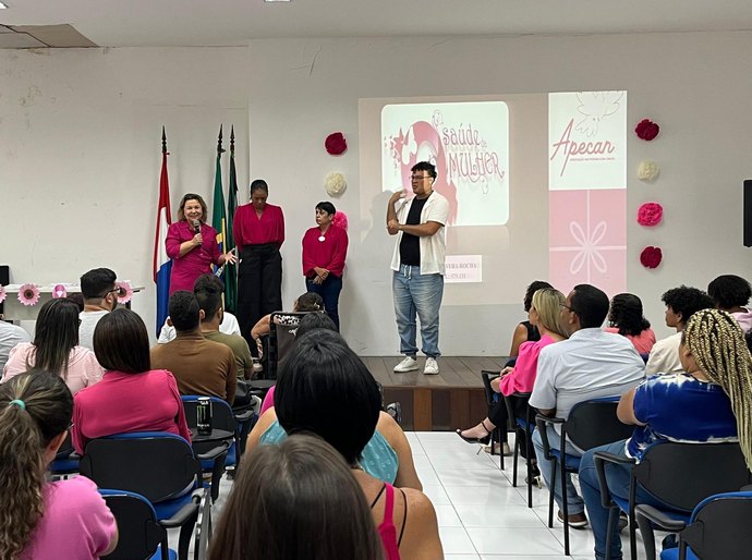 Outubro Rosa: Secdef promove palestra sobre prevenção ao câncer