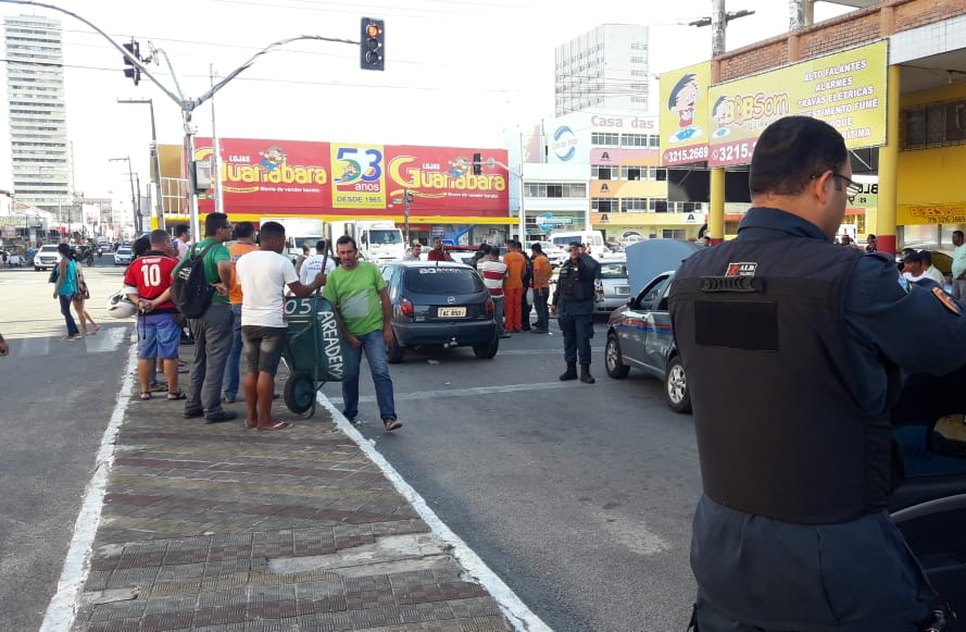Acidente de trânsito / Foto: Marcos Couto - Tv Atalaia