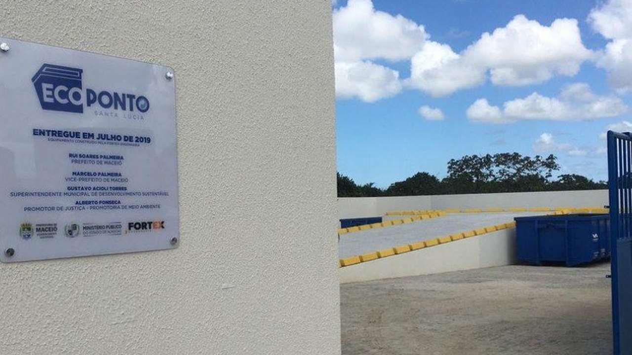 Ecopontos são alternativa à população para fazer o descarte correto de resíduos