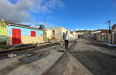 Prefeitura de Anadia inicia construção da praça de alimentação