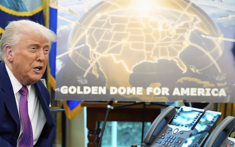 Trump estima que sistema de defesa antimísseis Cúpula de Ouro vai custar US$ 175 bilhões em 3 anos