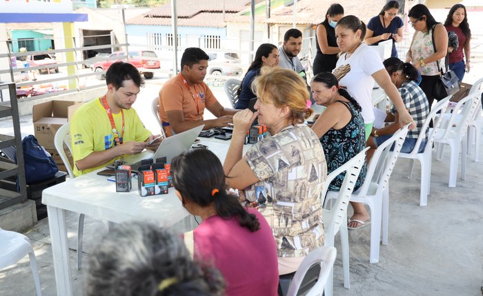 Mutirão oferece outras ações, além do cadastro da tarifa social