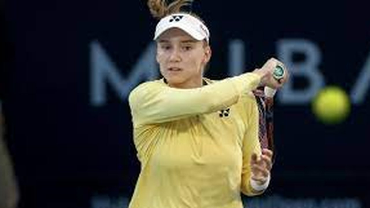 Rybakina supera Kasatkina em 71 minutos e conquista o WTA 500 de Abu Dabi