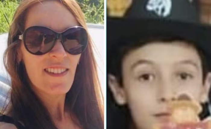 Luciana Klein e o filho Arthur morreram após descarga elétrica em piscina