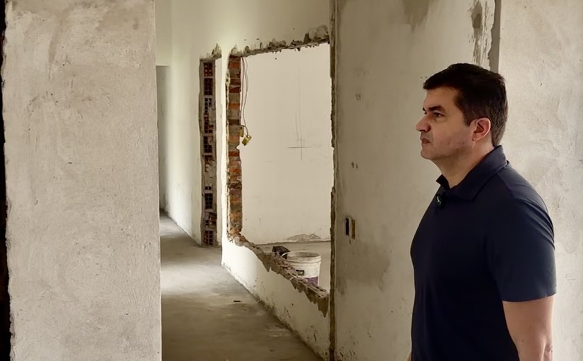 Obra da Casa do Autista é retomada após cobrança do vereador Rui Palmeira