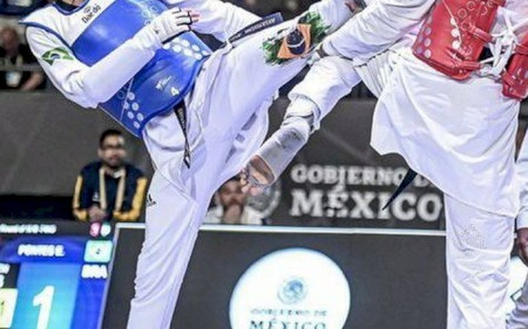 Taekwondo: Netinho Pontes conquista prata no Grand Prix de Paris
