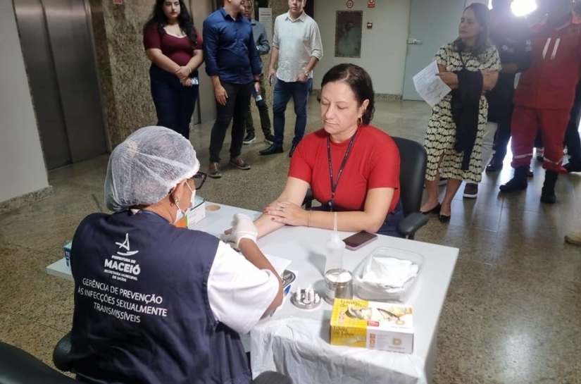 Saúde de Maceió intensifica testagem rápida para Infecções Sexualmente Transmissíveis