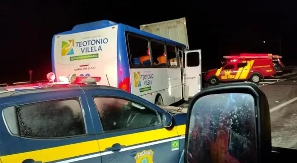 Acidente aconteceu em São Miguel dos Campos / Foto: Reprodução