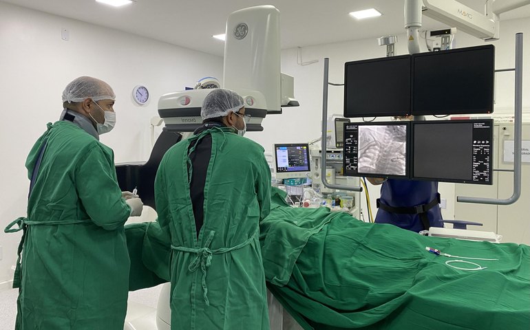 Nova hemodinâmica no HGE realiza mais de 100 procedimentos no primeiro mês de funcionamento