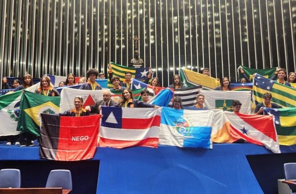 Jovens-Senadores-dos-27-estados-brasileiros / Foto: Arquivo Seed