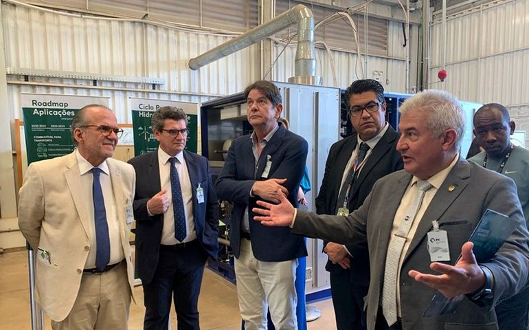 Comissão do Hidrogênio Verde visita Parque Tecnológico de Itaipu