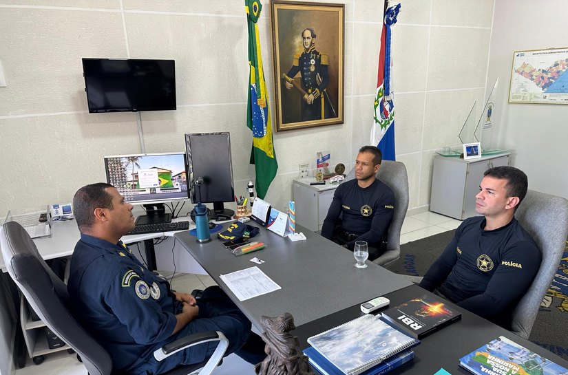 Oplit e Capitania dos Portos alinham ações conjuntas para reforçar segurança na faixa litorânea de Maceió