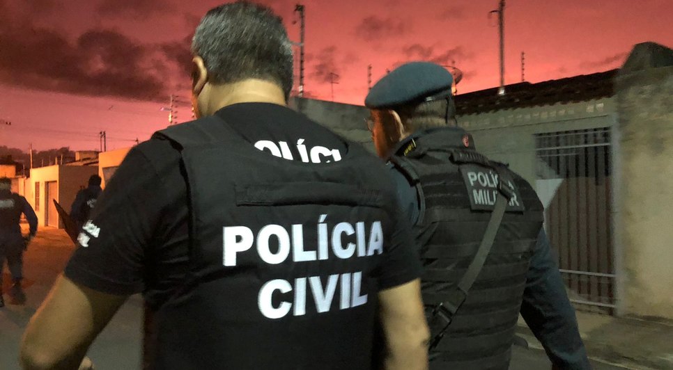 Dois homens morrem e suspeitos de tráfico de drogas são presos durante operação policial em Lagarto / Foto: Foto: SSP/SE