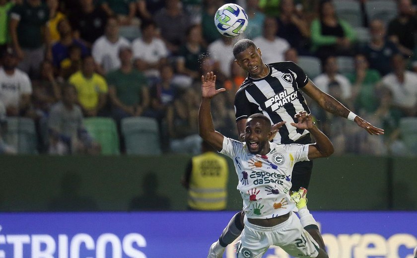 Goiás bate líder Botafogo e deixa zona do rebaixamento do Brasileiro